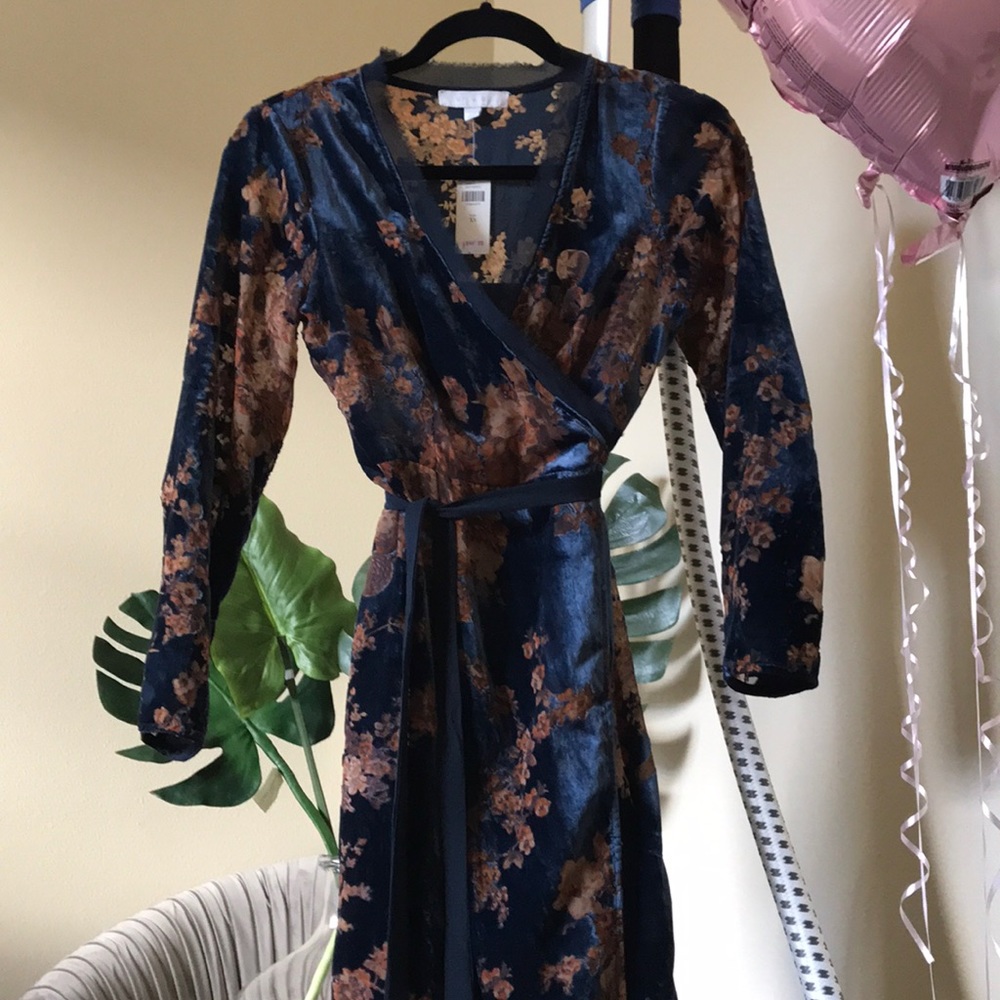 NWT Anthropologie Eri + Ali wrap dress